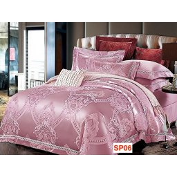 Lenjerii de pat Jacquard Lux, 6 piese, cod SP06