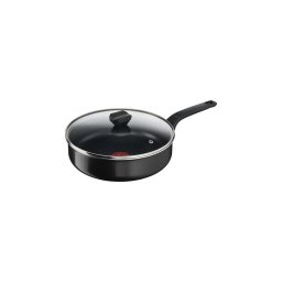 Tigaie adâncă cu capac Tefal SIMPLY CLEAN 24 cm