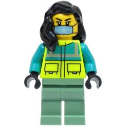 LEGO Minifigurine City – Paramedic