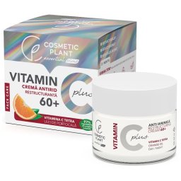 Crema Antirid Restructuranta 60+ Vitamin C Plus – 50ml Cosmetic Plant