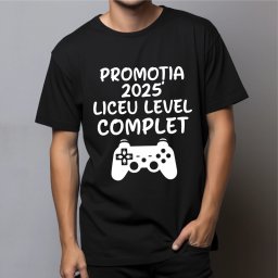Tricou pentru Absolvire - Liceu Level Complet