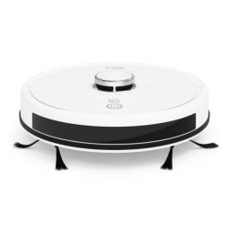 Aspirator Robot TESLA VCR600W Capacitate 0.6L Navigatie Laser LSD+SLAM Baterie 5200mAh Filtru HEPA Alb