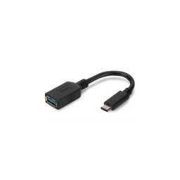 ASSMANN USB 3.0 SuperSpeed OTG Adapter Cable USB C M (plug)/USB A F (jack) 0,15m