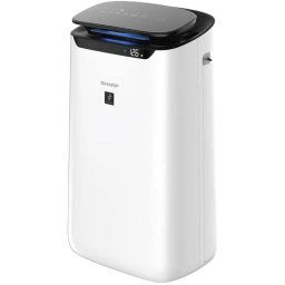 Purificator aer Sharp Ioni Plasmacluster J60EUW Tip filtru: HEPA 360 , ionizare Functii: indicator nivel poluare , nivel umiditate , lipsa apa in rezervor , mod noapte , ion shower , prefiltru cu auto curatare Admisie aer: part