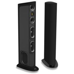 Boxe podea GOLDENEAR TRITON TWO+ cu subwoofer activ incorporat, 16Hz - 35kHz, 91dB