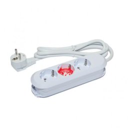 Prelungitor Bachmann Smart BM-387.270R, 3 prize, 1.5 m , Alb