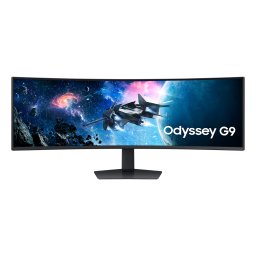 Monitor Gaming Curbat Samsung Odyssey G9 G95C, 49", Dual QHD, VA, 240 Hz, AMD Freesync Premium Pro, Negru