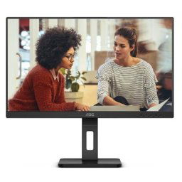 Monitor IPS LED AOC 27" 27E3QAF, Full HD (1920 x 1080), VGA, HDMI, DisplayPort, Boxe, Pivot, Negru