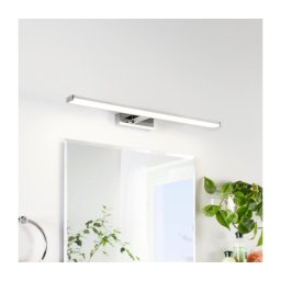 Aplică LED pentru oglindă de baie Eglo 79533 SARNOR 11W/230V 60 cm IP44 crom