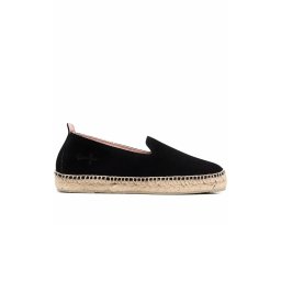 MANEBI Espadrile Black Suede; Hamptons K 1.0 N0 black