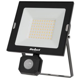 Reflector Led 50w 4000k Proiector Cu Senzor de Miscare 230v Rebel URZ3617