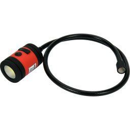 Lanterna multifunctionala YT-08516, ABS, LED, 3 W, Flexibila, Magnetica, IP54, Rosu/Negru