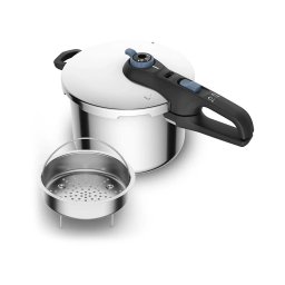 Oală sub presiune Tefal 6 l SECURE TRENDY oțel inoxidabil