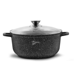 Oala cu capac din aluminiu turnat Samus, 26x12 cm, 5.5L, TOL26-OC, Toledo Line