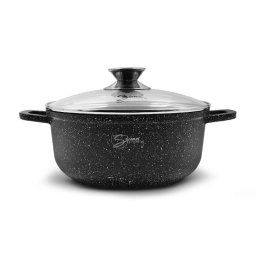 Oala cu capac din aluminiu turnat Samus, 22x10 cm, 3.2L - TOL22-OC, Toledo Line