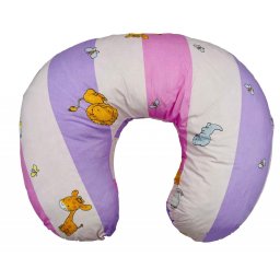 Perna pentru alaptat 2 in 1 Nursing Pillow Zoo, BabyJem (Culoare: Galben)