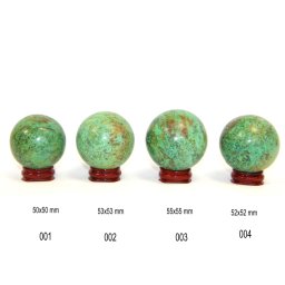 Sfera Turcoaz de Peru Mineral Natural 50-55 x 50-55 mm - 1 Buc