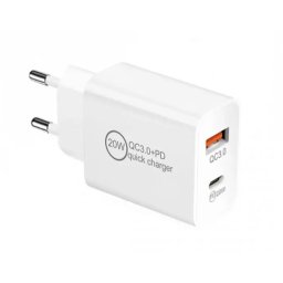 Incarcator pentru telefon PD+QC3.0 20W