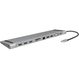 UA0373 USB 3.2 Gen 1 Docking Station USB-C 11-Port PD