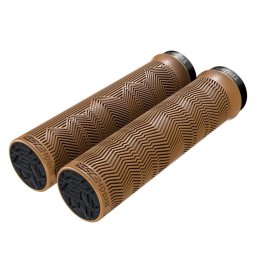 Truvativ Gripy Descendant, lungime 133mm, lock on, maro