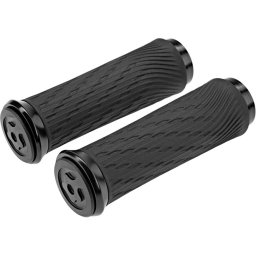 SRAM Locking GS Grips, lungime 120mm, inel fixare, negru