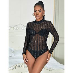 Eross body Bronze Stripes M Black