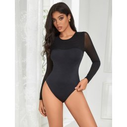 Eross body Double Layer L Black