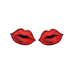Eross accesorii sani Red Lips Kisses