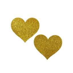 Eross accesorii sani Heart Gold Glitter