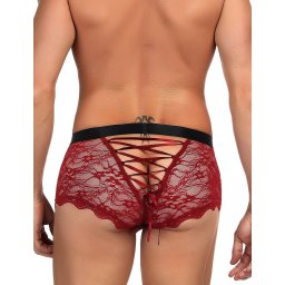 Eross boxeri Men Lace Panty XS Red