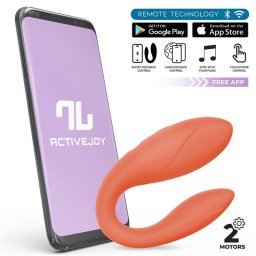 InToYou App Series Couple Toy with App Premium Silicone Salmon