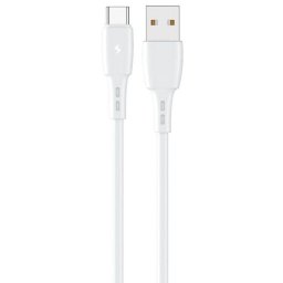 Cablu Date Lemontti Wind USB-A Type-C 1.2m Alb