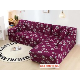 Huse Elastice Pt Coltare De 5 Locuri, Din 2 Piese, Cod HM018-ML