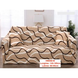 Huse Elastice Pt Canapele 140-185cm Marime M Cod HM068-M