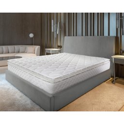 Saltea Ortopedica Bedora Hotel Line Elite Latex 180x200 cm, 7 zone, arcuri invelite, latex, 28 cm, anatomica, medie, husa antialergica