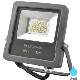 Proiector Led 6500K 20W 1600lm Alb Rece