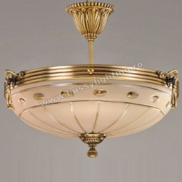 Lustra Versace cu Diam 43 cm, Desing Clasic, Finisaj Bronz Antic - Bussy Lighting 3033-52-43