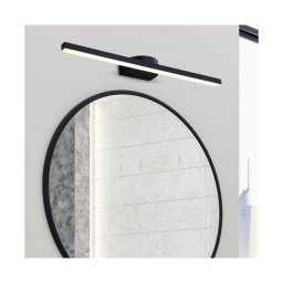Aplică LED pentru tablouri Zuma Line W89551-60BK ARVI LED/20W/230V 60 cm negru