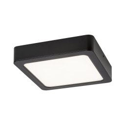 Plafonieră LED Rabalux 71214 SHAUN LED/15W/230V 16x16 cm negru