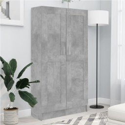 Biblioteca, gri beton, 82,5 x 30,5 x 150 cm, PAL GartenMobel Dekor