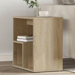 Masa laterala, 2 buc., stejar sonoma, 50x30x50 cm, lemn GartenMobel Dekor