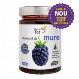 DULCEATA DE MURE FARA ZAHAR 360GR