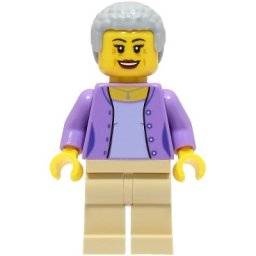 LEGO Minifigurine City – Woman