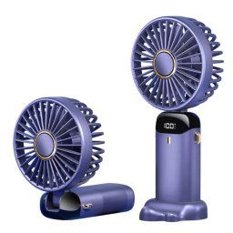 Mini Ventilatoare Ventilator Portabil, 1800mAh - Techsuit (N15) Mov