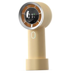 Mini Ventilatoare Ventilator Portabil, 1200mAh - Techsuit (HX130) Galben