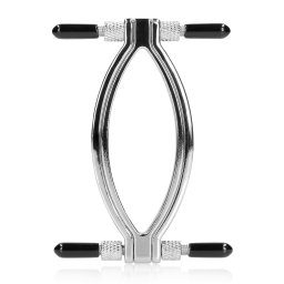 Ouch! Xtreme Adjustable Pussy Clamp Silver
