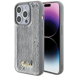 Husa iPhone 15 6.1" roz husă rigidă Saffiano Grid 4G Metal Logo
