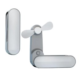 Mini Ventilatoare Ventilator Portabil, 1200mAh - Techsuit (TF1) Alb