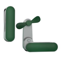 Mini Ventilatoare Ventilator Portabil, 1200mAh - Techsuit (TF1) Verde