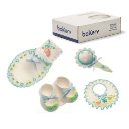 Decor Zahar - Bebelus Baietel O 6 - 11 cm, 4 modele, 4 buc